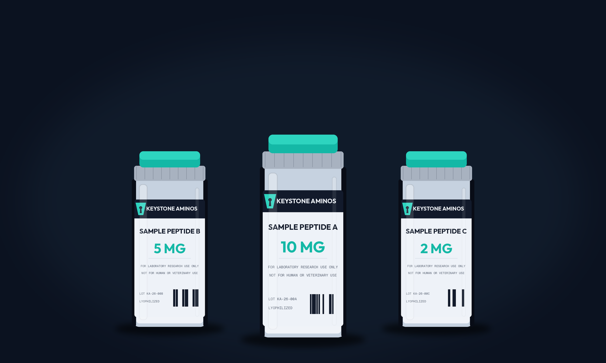 Keystone Aminos research vials